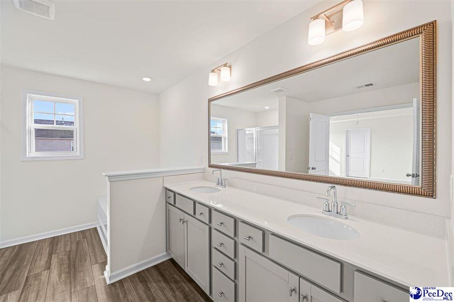 Furnished interior view inside a new home in The Grove, Florence (Image 8).