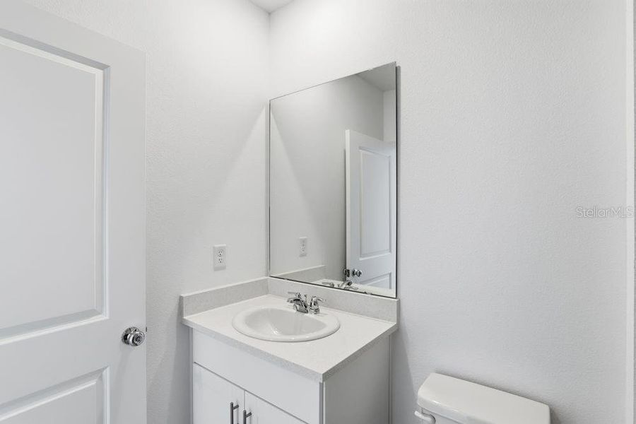 Furnished interior view inside a new home in Waterstone, Groveland (Image 17). Furnished interior view inside a new home in Waterstone, Groveland (Image 17).