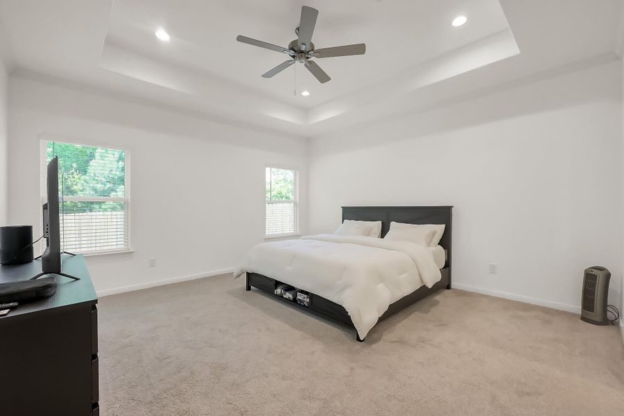 Furnished interior view inside a new home in Lexington Heights, Willis (Image 10).