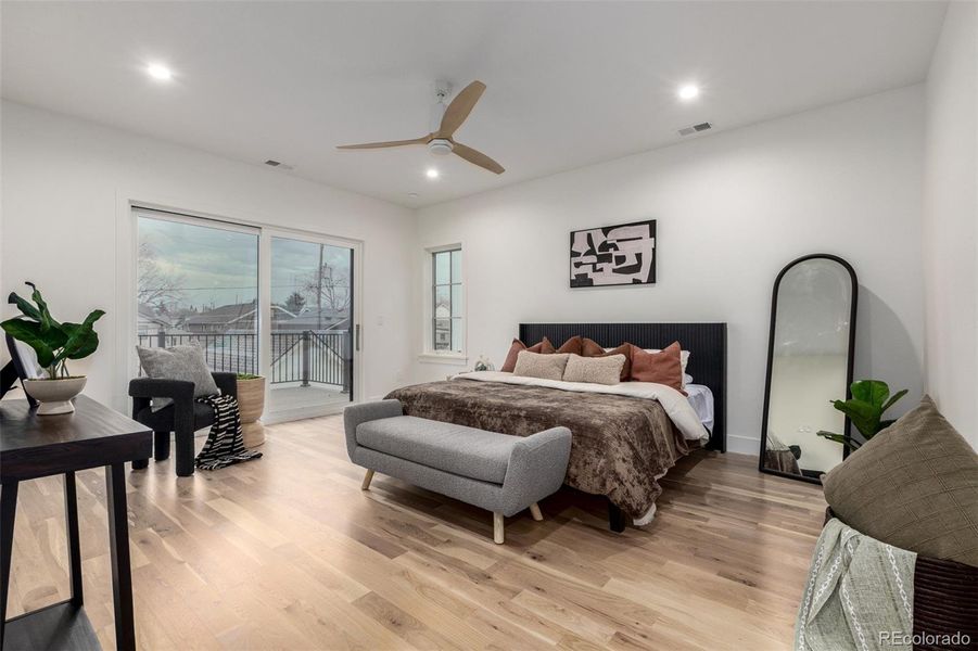 Furnished interior view inside a new home in , Denver (Image 15).