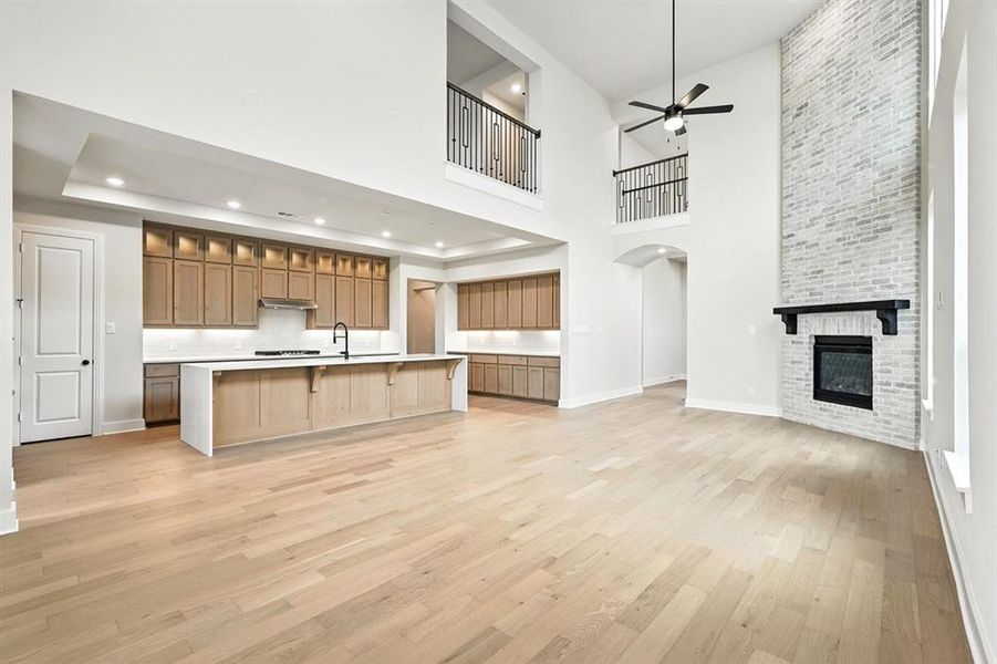 Furnished interior view inside a new home in Sonoma Verde: 60ft. lots, McLendon-Chisholm (Image 9). Furnished interior view inside a new home in Sonoma Verde: 60ft. lots, McLendon-Chisholm (Image 9).