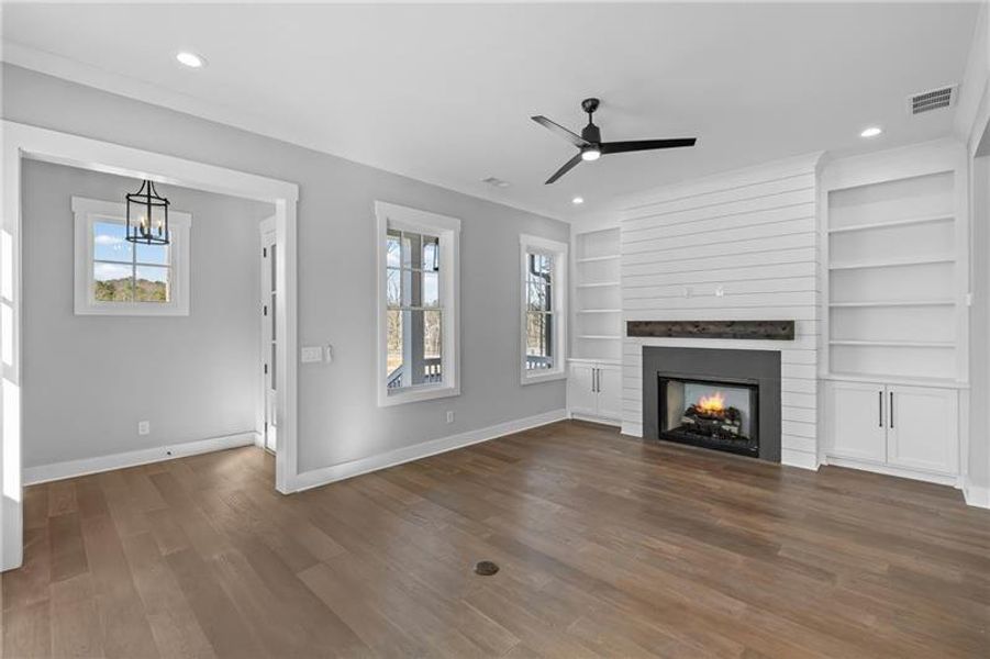 Spacious, unfurnished interior of a new home in , Ball Ground (Image 14). Spacious, unfurnished interior of a new home in , Ball Ground (Image 14).