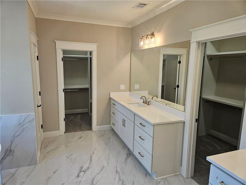 Furnished interior view inside a new home in , Stone Mountain (Image 10).