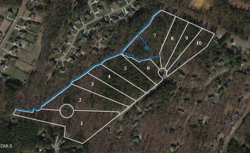 WG Lot Outline Map w Google Earth number