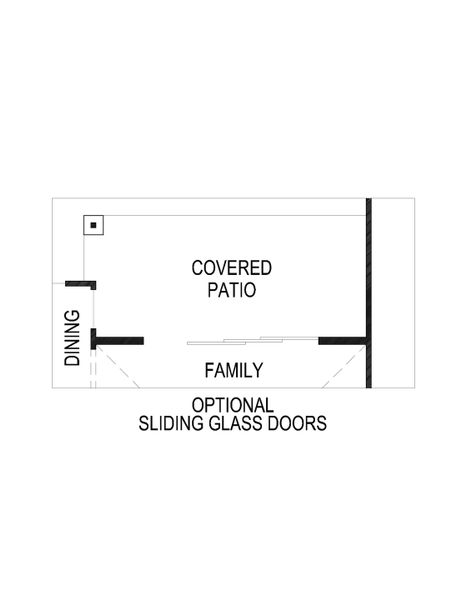 2D floor plan layout for the Northcrest 3FSW (w/Media) by First Texas Homes in Collinsbrook Farm, Frisco, TX (Image 5).