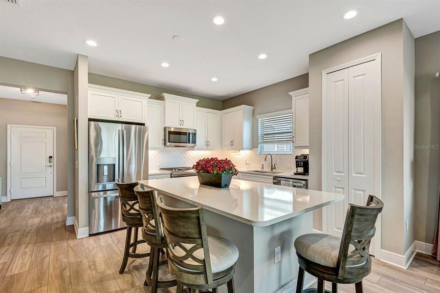 Furnished interior view inside a new home in , Parrish (Image 7).