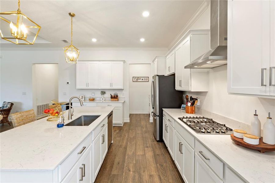 Furnished interior view inside a new home in , Land O' Lakes (Image 31).