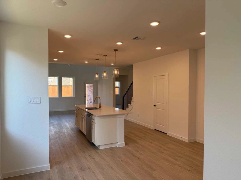 Open Kitchen-Living Room Construction Progress Open Kitchen-Living Room Construction Progress