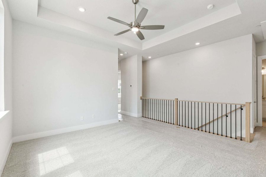 Spacious, unfurnished interior of a new home in Newman Village Townhomes, Frisco (Image 16).