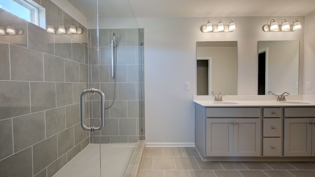 Furnished interior view inside a new home in Langley Overlook, Loganville (Image 15).