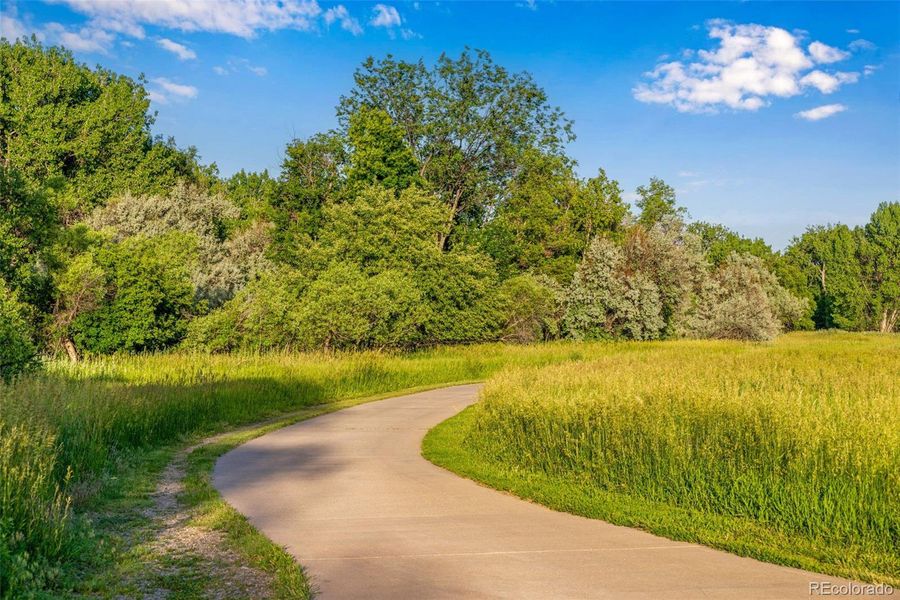 So close to the Poudre River Trail system & Salyer Natural Area! Endless trails and nature.
