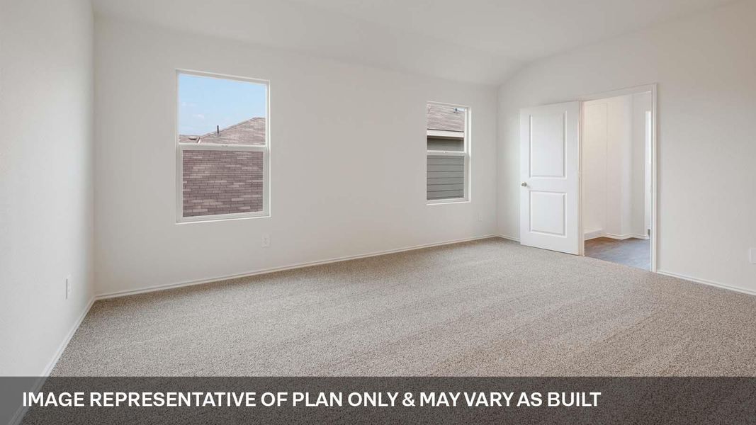Spacious, unfurnished interior of a new home in Durango, Mustang Ridge (Image 17).