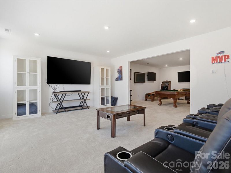 Furnished interior view inside a new home in , York (Image 39).