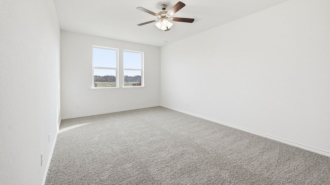 Representative unfurnished interior of a home built from the Medbourne by D.R. Horton in Silverado, Aubrey (Image 19). Representative unfurnished interior of a home built from the Medbourne by D.R. Horton in Silverado, Aubrey (Image 19).