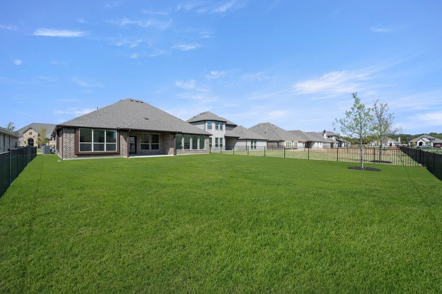 Exterior details and patio area of a home in Abe's Landing, Granbury (Image 23). Exterior details and patio area of a home in Abe's Landing, Granbury (Image 23).