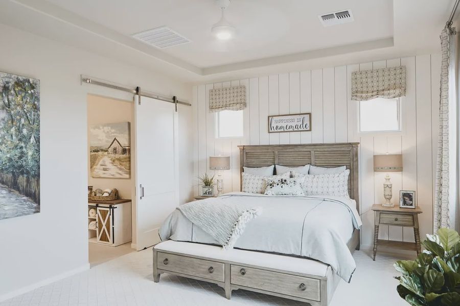 Furnished interior view inside a new home in Valencia at Granite Vista, Waddell (Image 9).