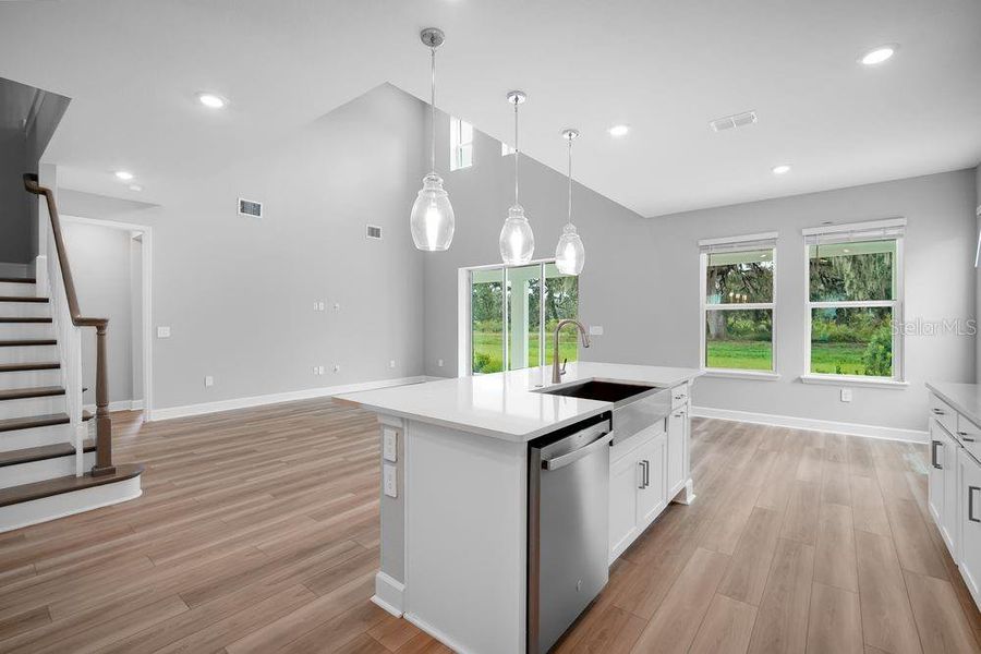 Furnished interior view inside a new home in Timber Ridge, Plant City (Image 7).