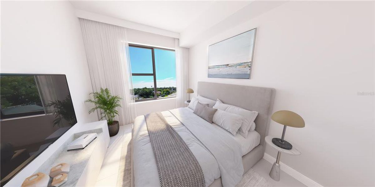 Furnished interior view inside a new home in , Sarasota (Image 11).