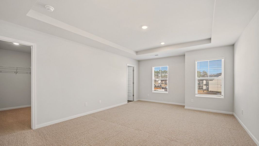 Representative unfurnished interior of a home built from the Somerset by D.R. Horton in Oakchase at Hampton, Hampton (Image 23).