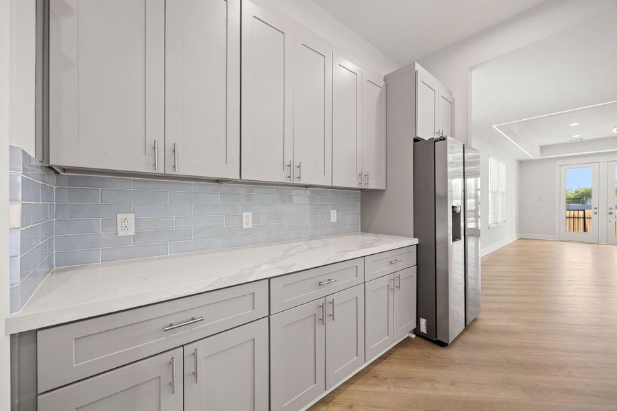 Furnished interior view inside a new home in , Cleveland (Image 19).