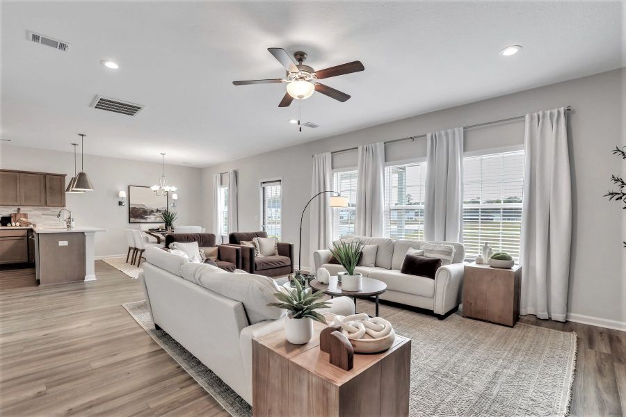 Representative furnished interior of a home built from the The Denmark by RTS Homes in The Pointe at Villages on Marne, Hinesville (Image 20).
