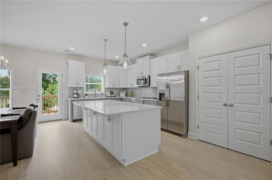 Furnished interior view inside a new home in , Mableton (Image 16).