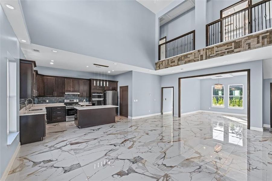 Furnished interior view inside a new home in , Grayson (Image 11).