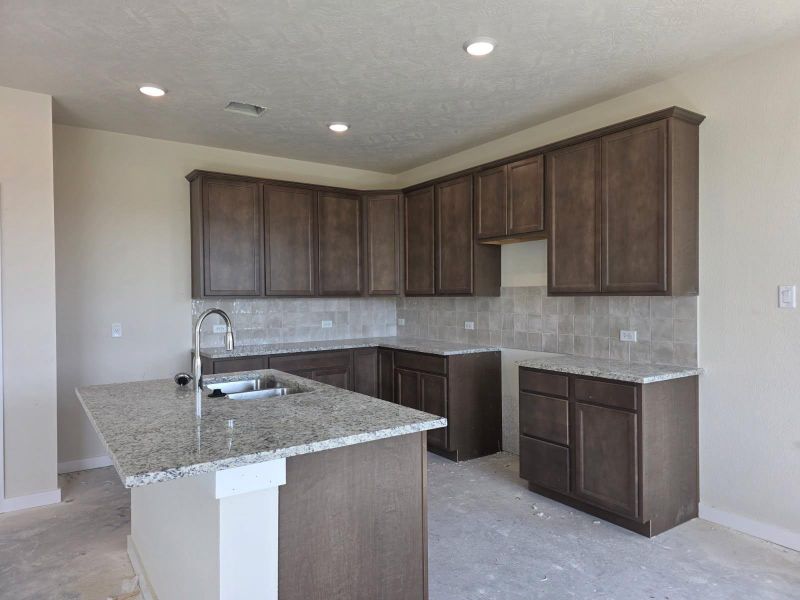 Furnished interior view inside a new home in Vintage Farms, Brenham (Image 3).