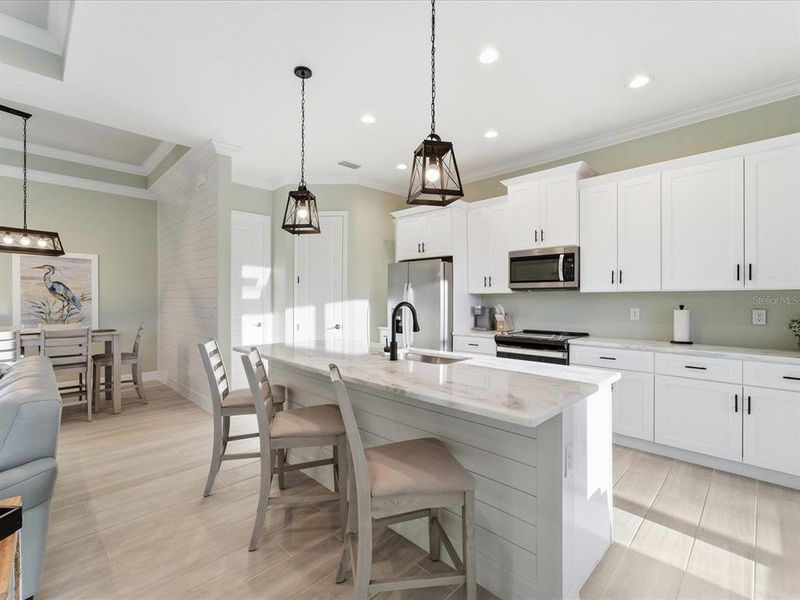 Furnished interior view inside a new home in , Rotonda West (Image 17).