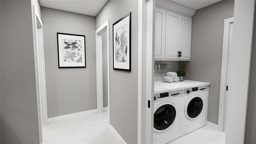 Furnished interior view inside a new home in , Carrollton (Image 29). Furnished interior view inside a new home in , Carrollton (Image 29).