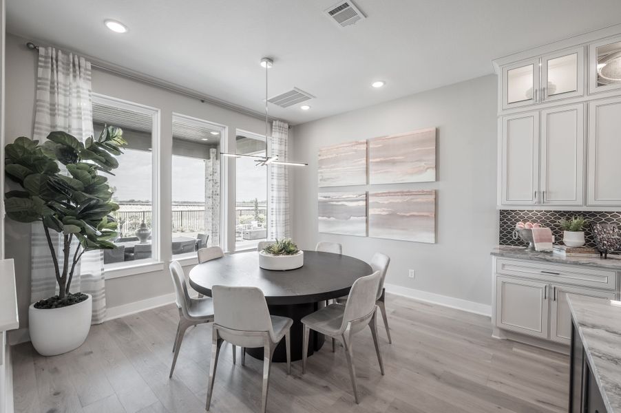 Representative furnished interior of a home built from the Casoria by Tri Pointe Homes in Solace Collection At Evergrove, Richmond (Image 15).