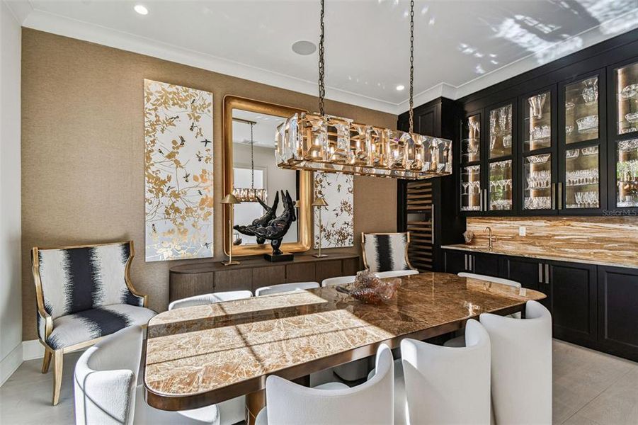 Furnished interior view inside a new home in , Tampa (Image 44).