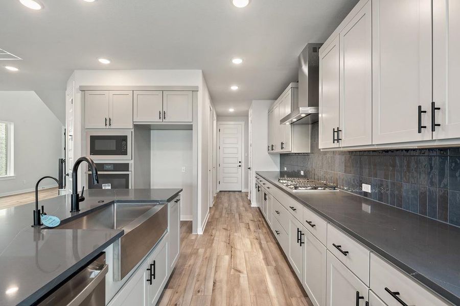 Furnished interior view inside a new home in Flora, Hutto (Image 4).