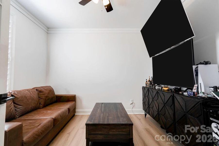 Downstairs office space