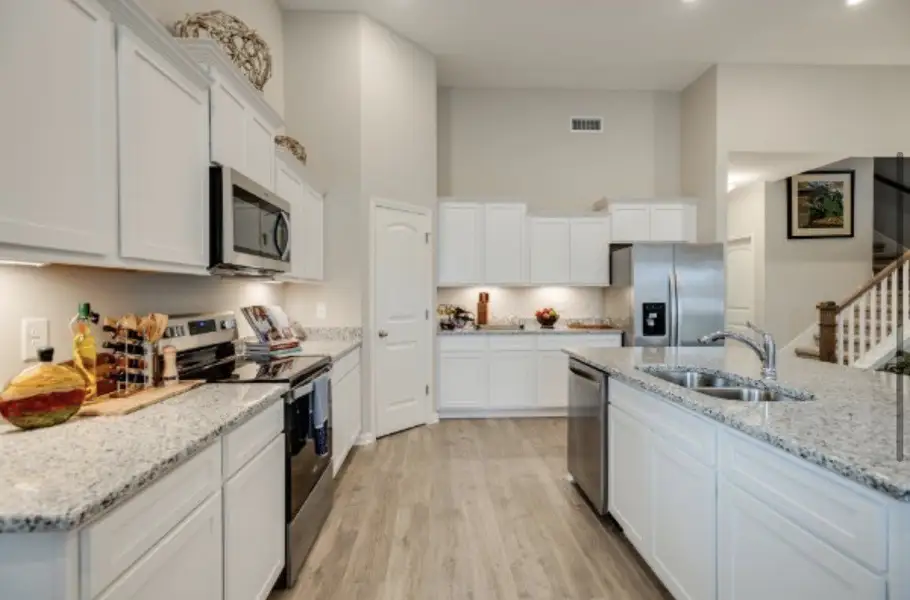 Furnished interior view inside a new home in Robinson Meadows, Murfreesboro (Image 5).