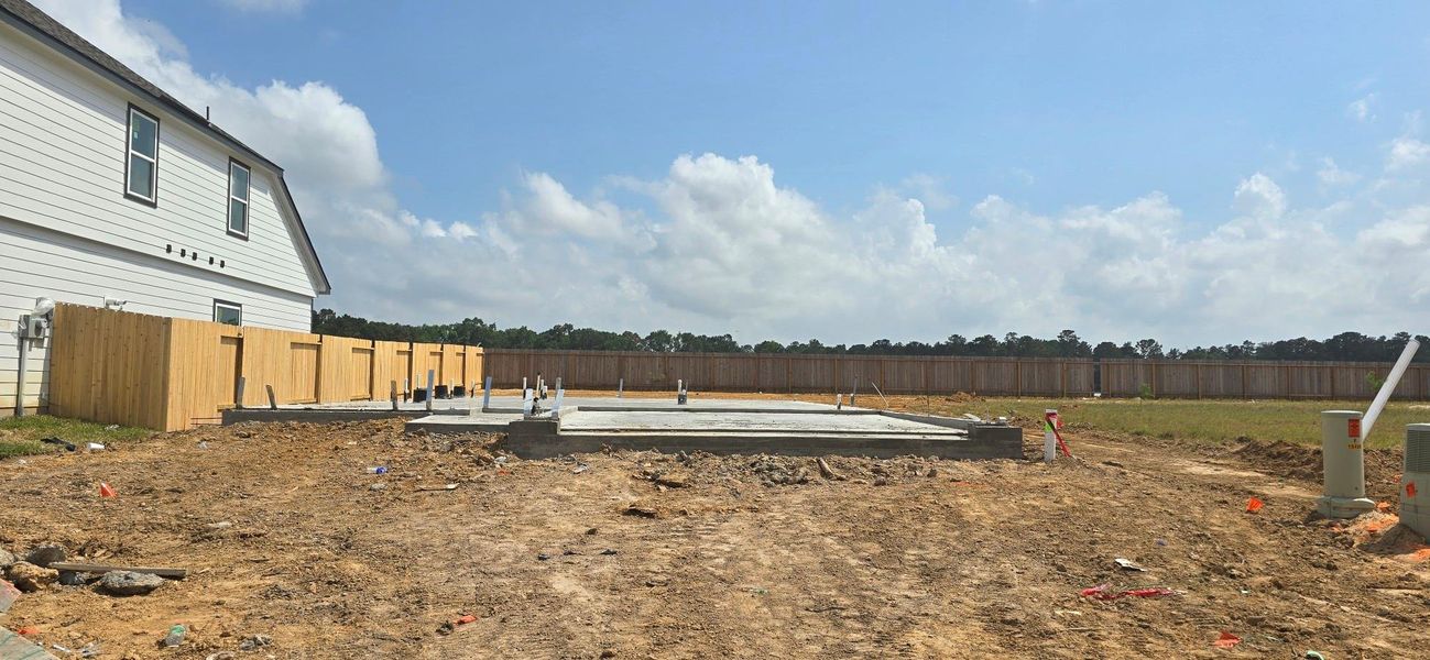 Site preparation for new homesites in Granger Pines, Conroe (Image 22). Site preparation for new homesites in Granger Pines, Conroe (Image 22).