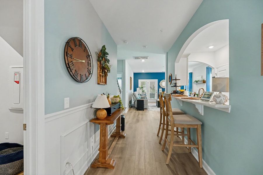 Furnished interior view inside a new home in Six Oaks, Summerville (Image 16).