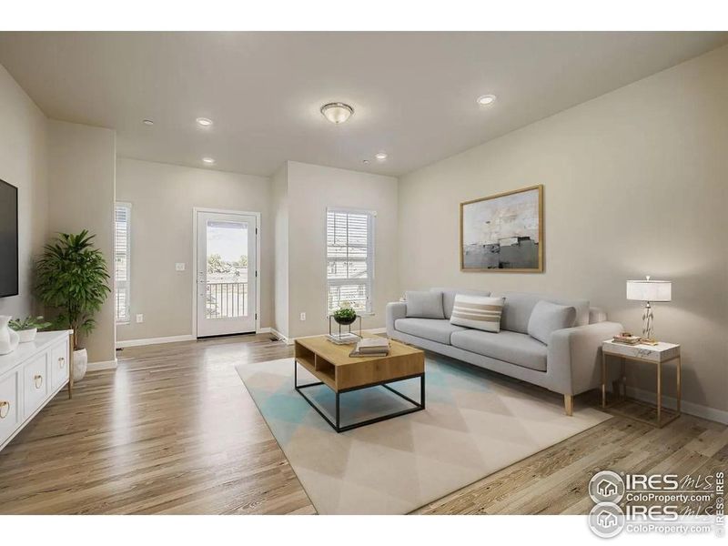 Great room perfect for entertaining