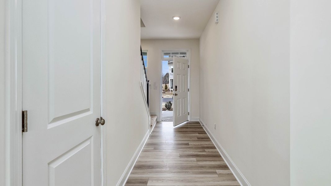 Furnished interior view inside a new home in Sidney Creek Single Family, Zebulon (Image 4).