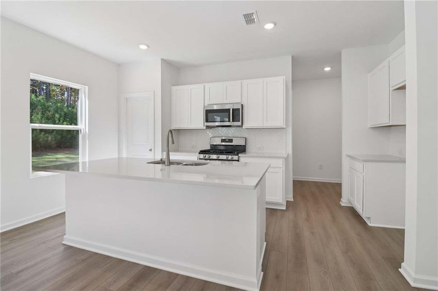 Furnished interior view inside a new home in The Pointe at Heron Bay, Locust Grove (Image 7).