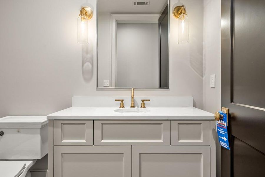 Furnished interior view inside a new home in Blue Heron Walk, Atlanta (Image 26).