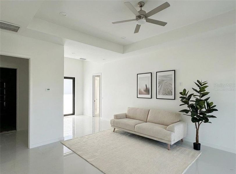 Furnished interior view inside a new home in , Cape Coral (Image 12).