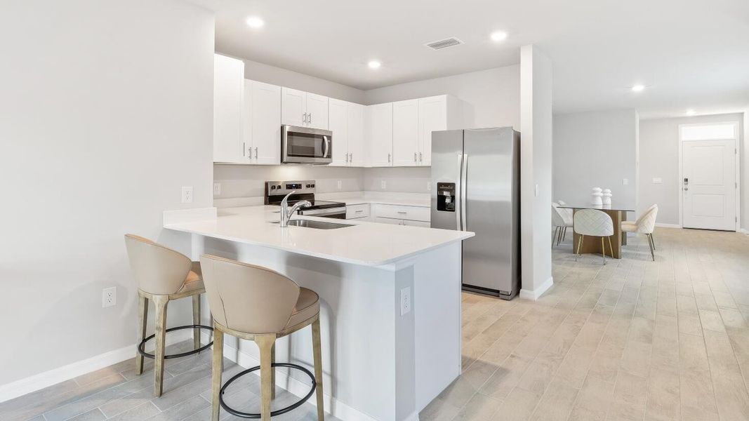 Furnished interior view inside a new home in Mulberry Landing, Orangeburg (Image 9).