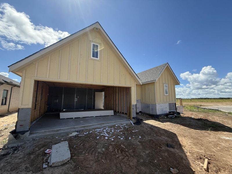 In-progress construction of a new home in Austin Point, Richmond, TX (Image 9). In-progress construction of a new home in Austin Point, Richmond, TX (Image 9).