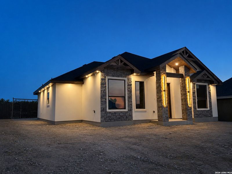 Exterior details and patio area of a home in , Eagle Pass (Image 3). Exterior details and patio area of a home in , Eagle Pass (Image 3).