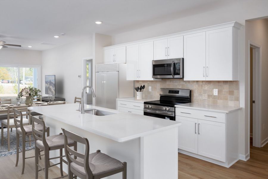 Furnished interior view inside a new home in Patriot’s Watch, Hampstead (Image 8).