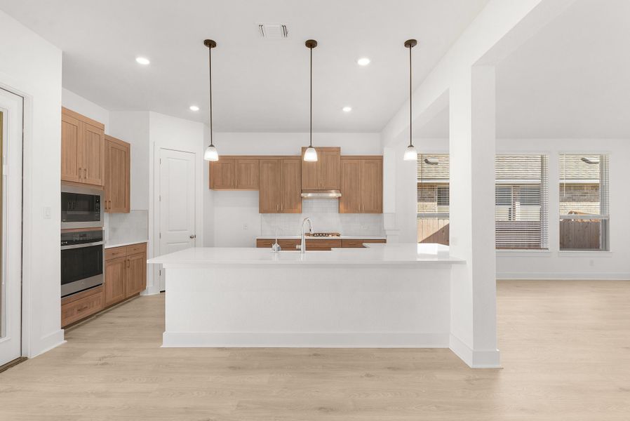 Furnished interior view inside a new home in Parkside on the River, Georgetown (Image 15).