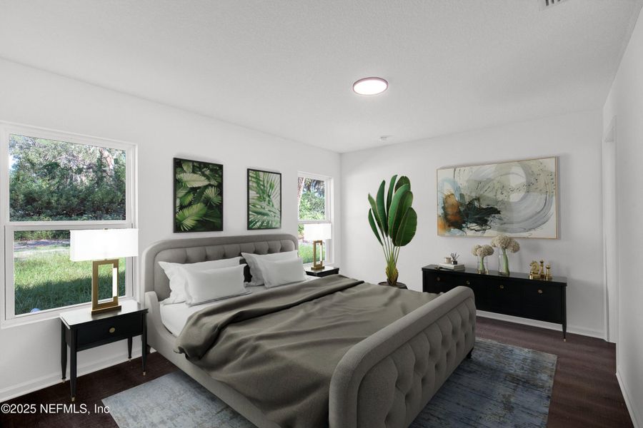 Furnished interior view inside a new home in , Palatka (Image 27).