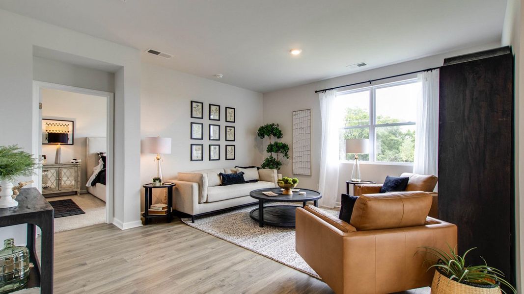 Furnished interior view inside a new home in Nexus North, Gallatin (Image 17).