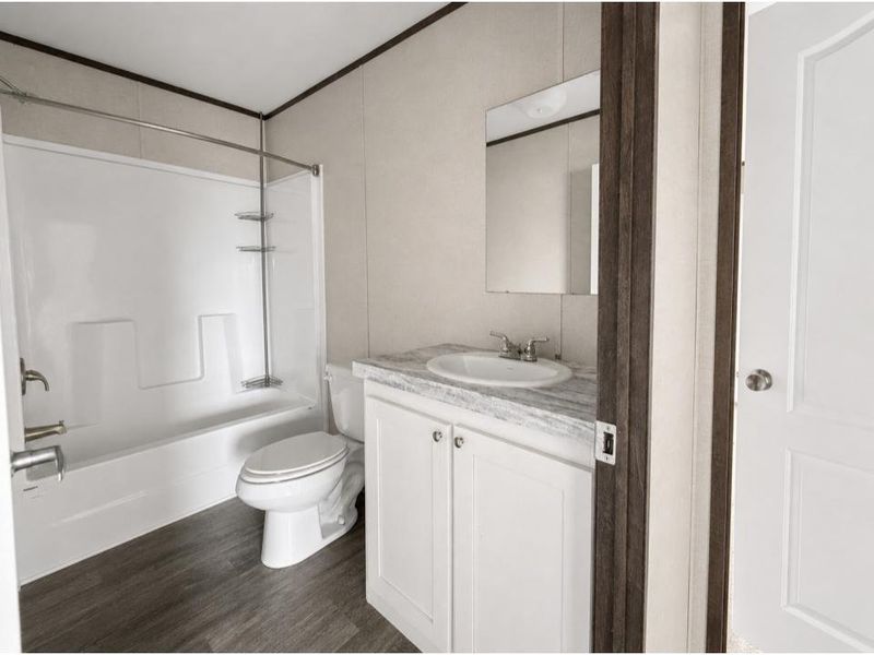 Furnished interior view inside a new home in , Cleveland (Image 4).